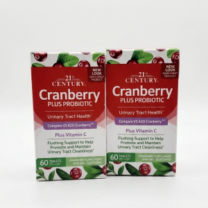 21st Century Cranberry Plus Probiotic