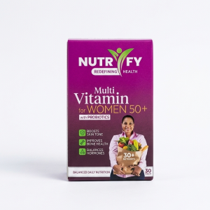 Nutryfy Multivitamin for Women 50+ with Probiotics