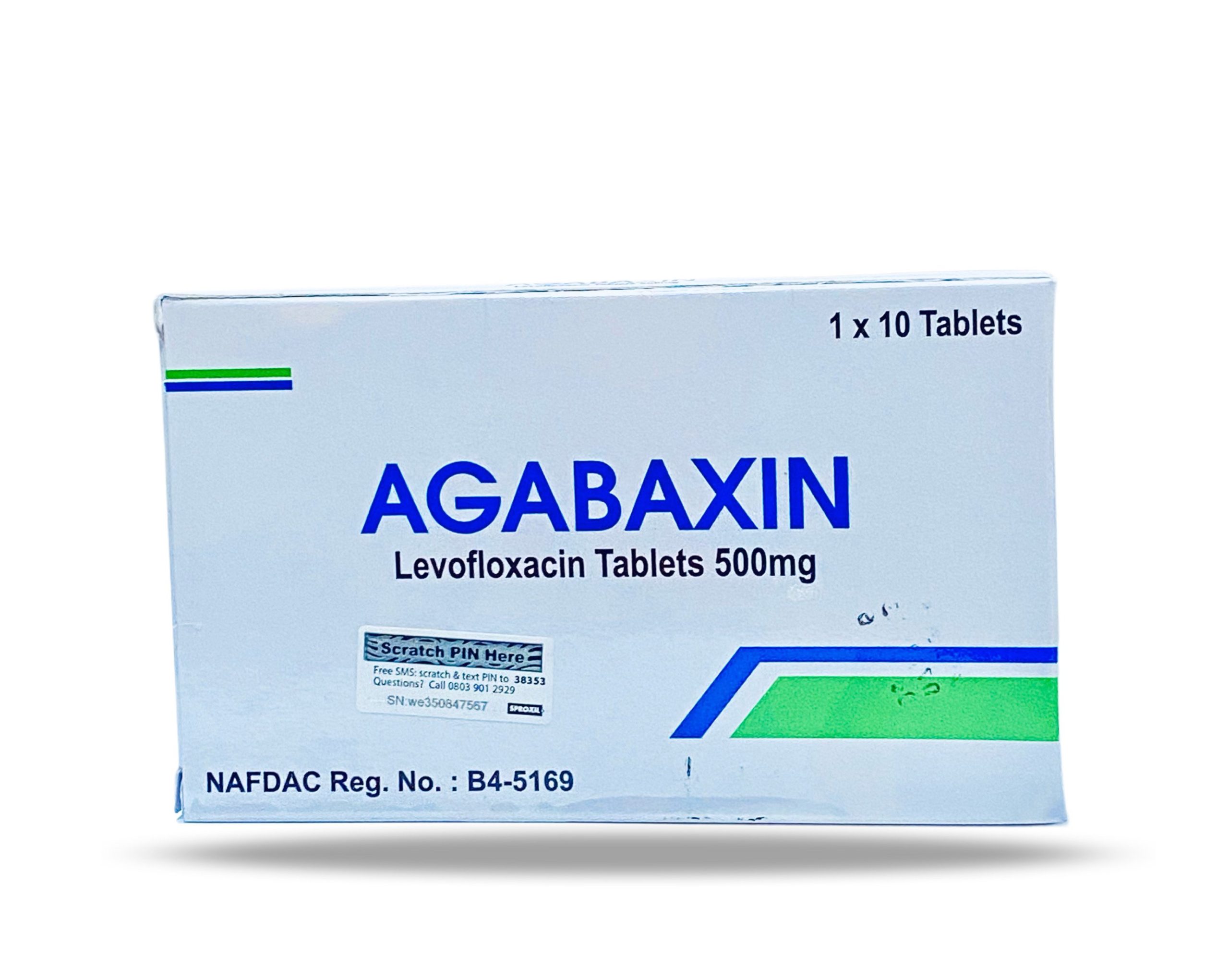 AGABAXIN LEVOFLOXACIN 500mg – P&M Med Pharmacy